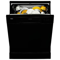 Zanussi ZDF21001NA Freestanding Dishwasher, Black